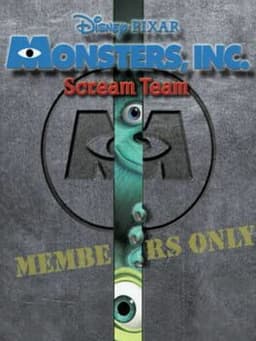 Image for Monsters, Inc. Scream Team#Any%#grapevinee